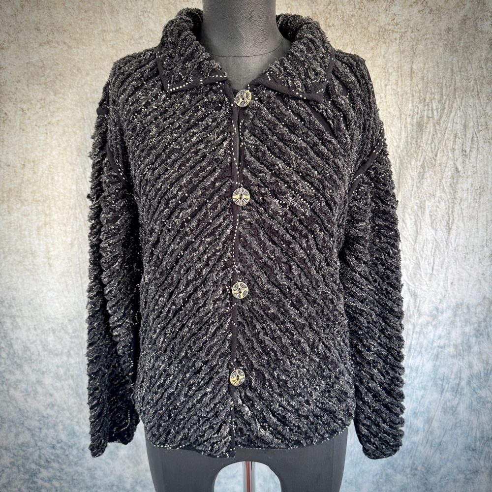 Casual Studio Vintage Faux Chenille Jacket